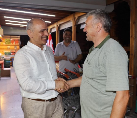 Bakan Stten Esnaf Ziyareti