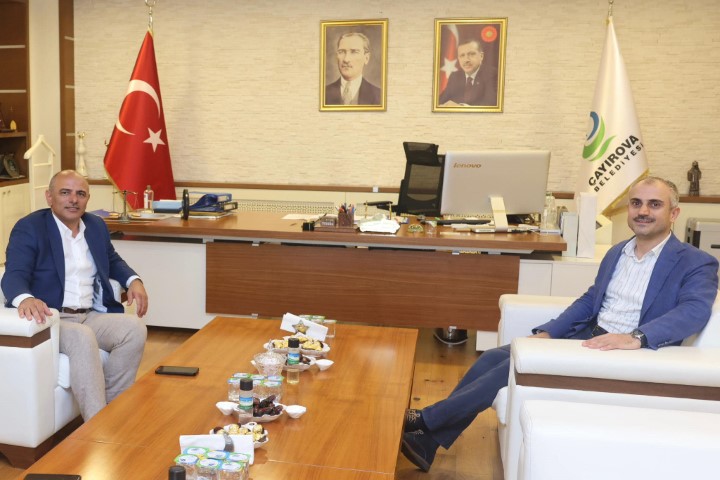 Bakan Stten Hacdan Dnen iftiye Ziyaret